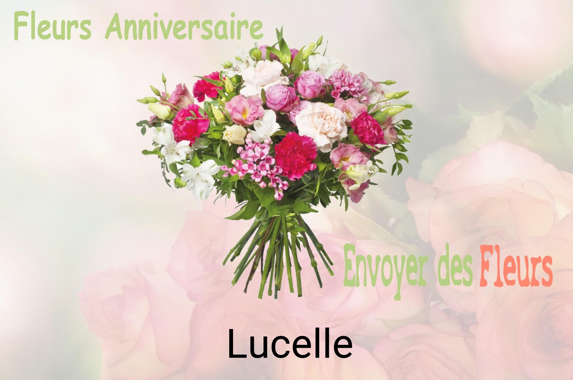 Bouquet de fleurs d’anniversaire livré à Lucelle